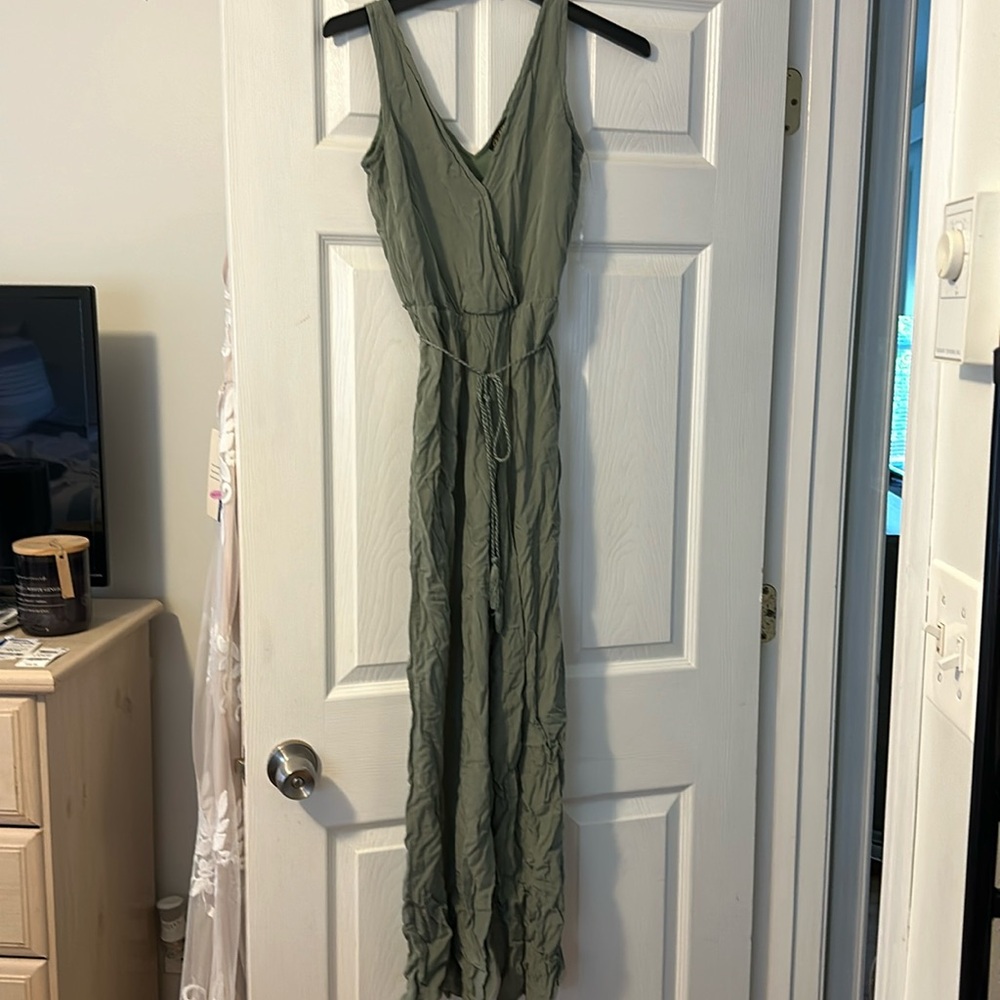 Sage Green Jumpsuit